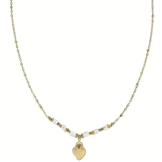 Halskette Amen Dame Acciaio donna in Stahl Agata ACCL818375G - ACCL818375G